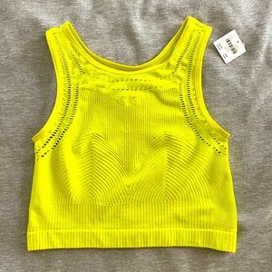 Neon Yellow/Green Crop Top